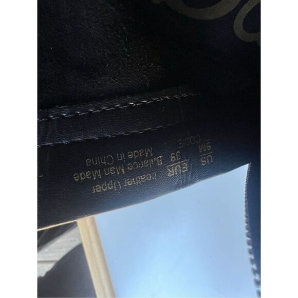 Sam Edelman Womens Sz 9 Black Suede Leather Ankle Boots Codie Block Heel Comfort - Picture 9 of 11